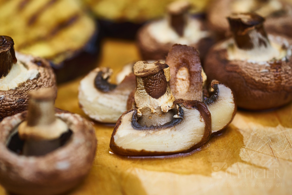 champignon bbq