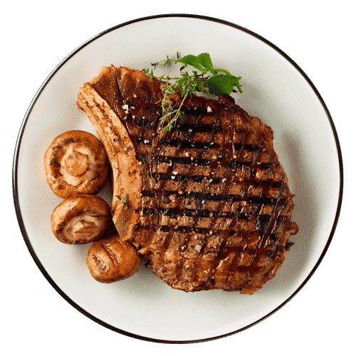 bifteck de cote rib steak