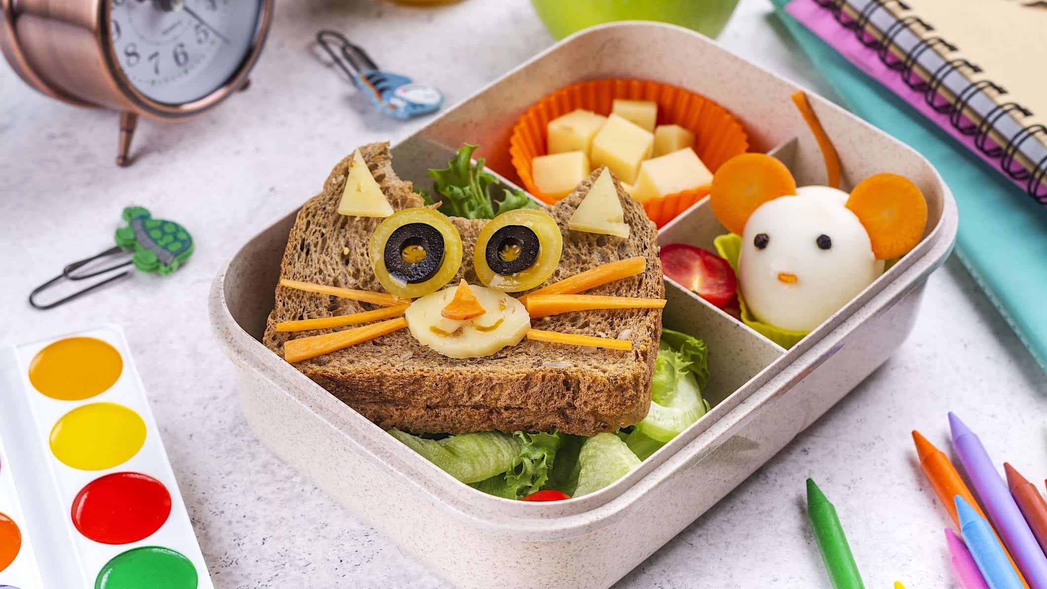 Une boîtes à lunch pour enfants