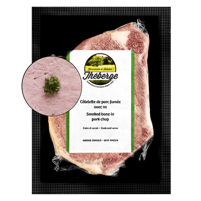 Côtelette de porc fumée