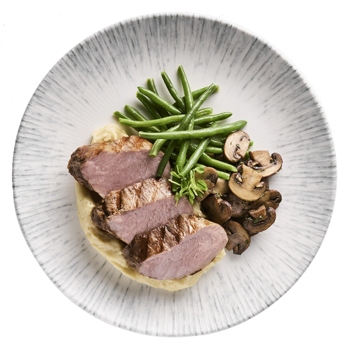 Filet de porc champignons et vin rouge – Image 3
