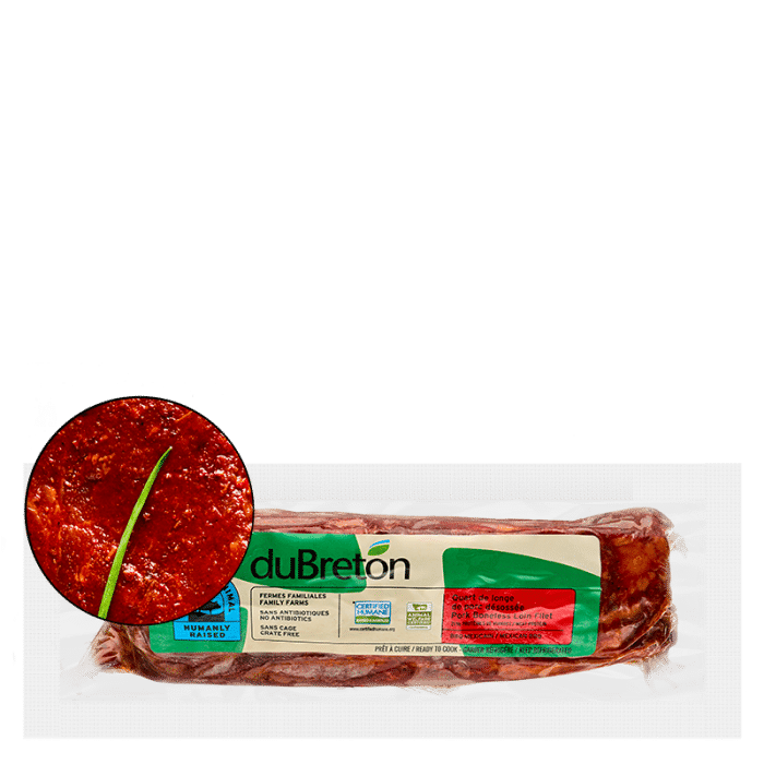 Quart de longe de porc BBQ Mexicain
