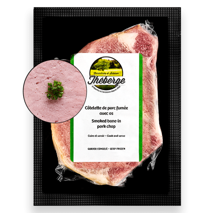 Côtelette de porc fumée