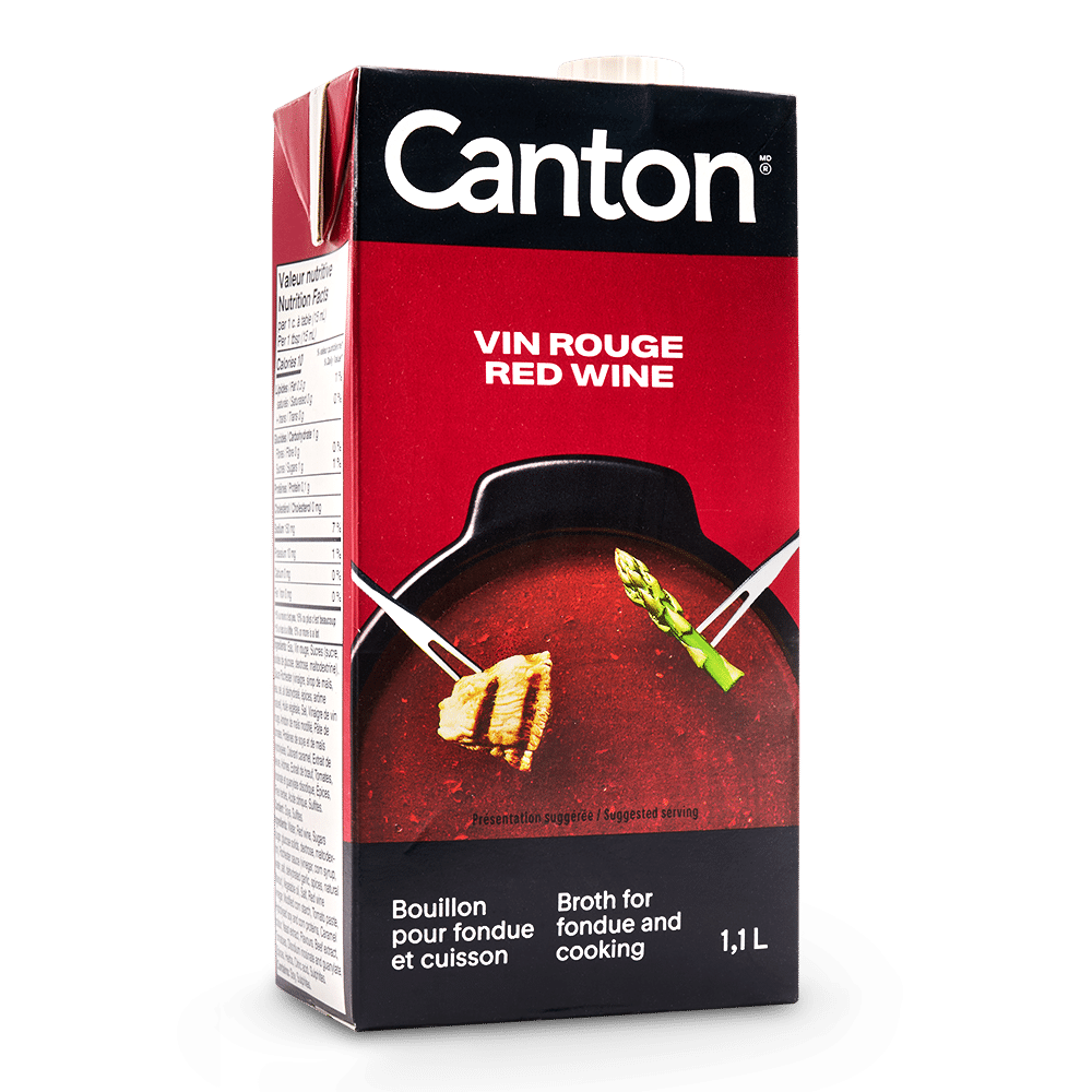 Bouillon à fondue Canton au vin rouge